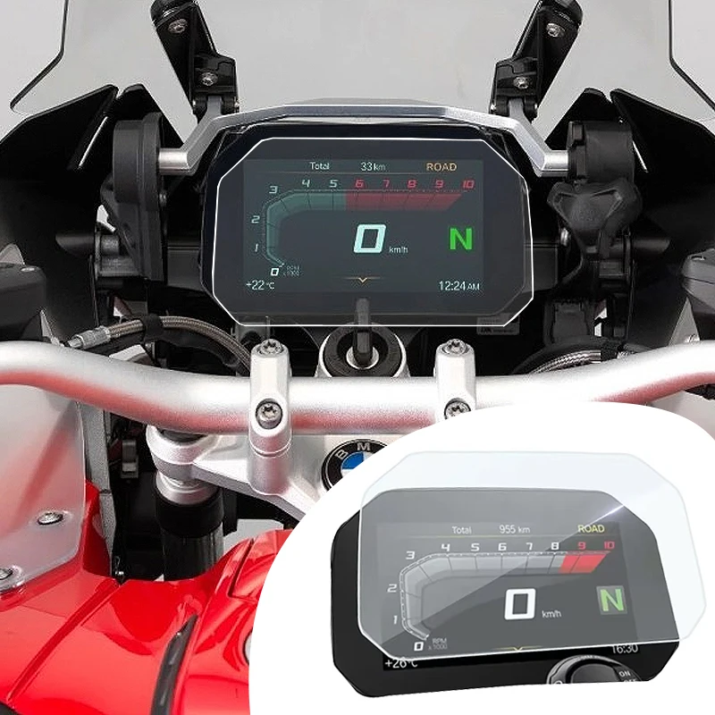 For BMW R1250GS R1200GS LC Adv Cluster Scratch Film Protection Screen Protector TPU F750GS F850GS C400X F900XR R1250R R1300GS