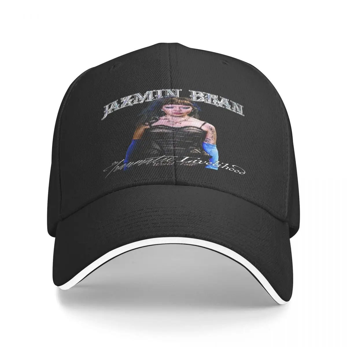 Jazmin Bean Traumatic Livelihood World Tour 2 Man Hat Golf Hat Custom Logo Cap Man Summer Man Hat Baseball Cap