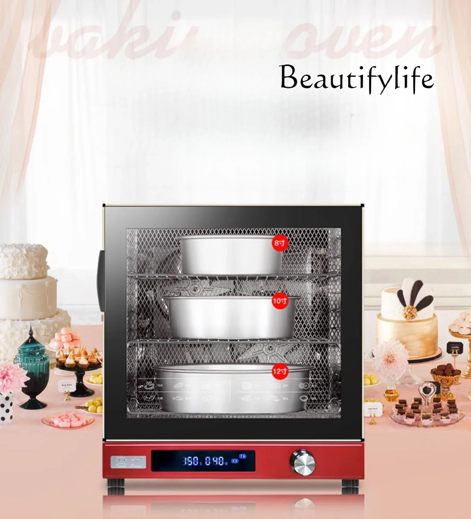 Oven Oven Household Large Capacity 80 Liters Hot Air Circulation Multi-Functional Commercial Baking Private Room