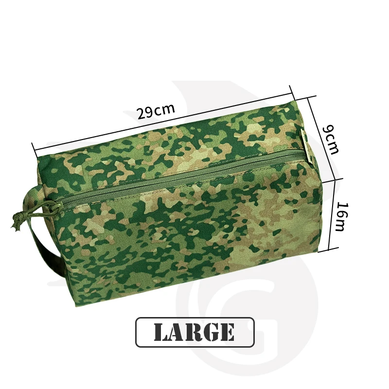 Holland Camouflage ignifugo impermeabile resistente all\'umidità Tactical Organizer Pouch Travel Wash Bag