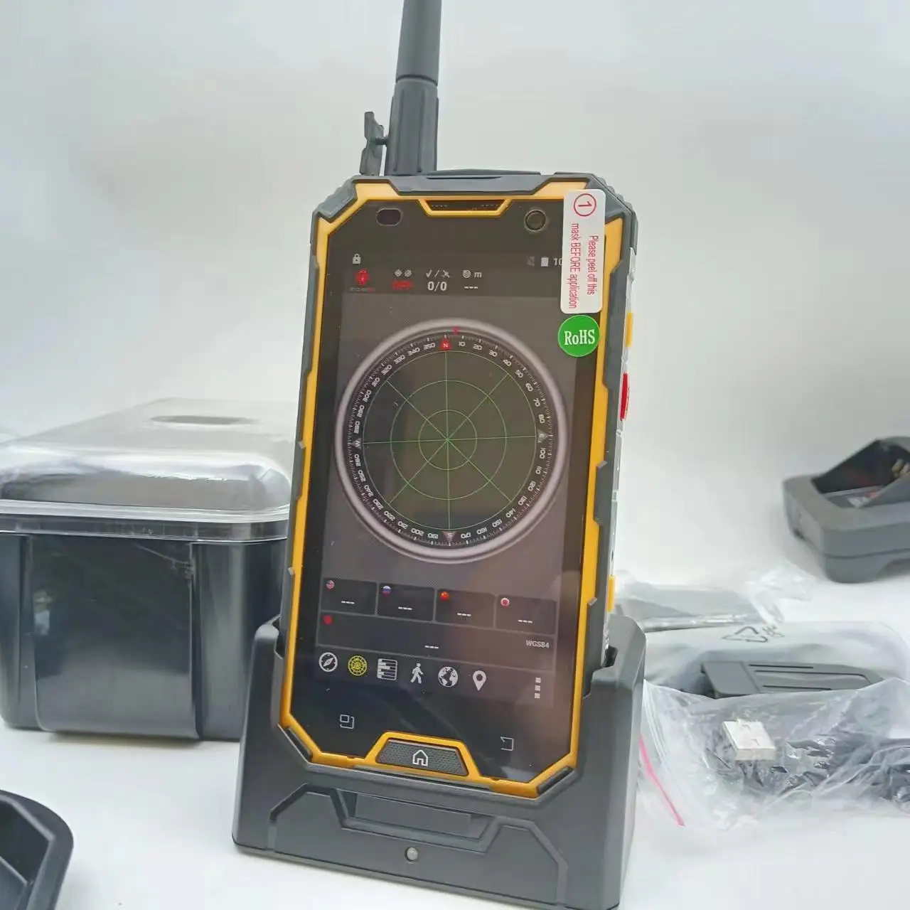 new type IP68  UHF 400-470mhz zello phone/Walkie talkie