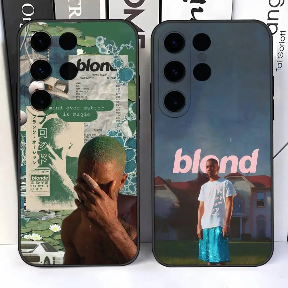 

F-Frank Blonde O-Ocean Phone Case For Samsung S25,S24,Ultra,S20,S30,Plus,S22,S23,Ultra,Plus,5G Slim Fit Dustproof