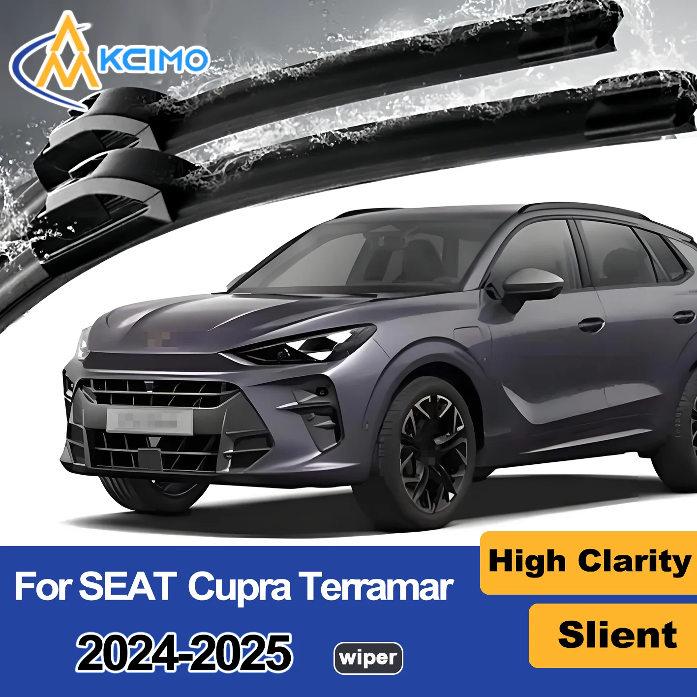 

2PCS New Front Windshield Wiper Blade for SEAT Cupra Terramar 2024-2025 Front Windshield Auto Wipers Blade Accessories 2025 2024