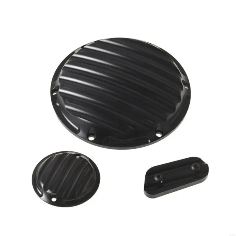 M76E Motorrad-Motorabdeckungssatz, 3-teiliges Ersatzset für die Kupplungsseitenwand für XL883 XL1200 X48 – Detail 3