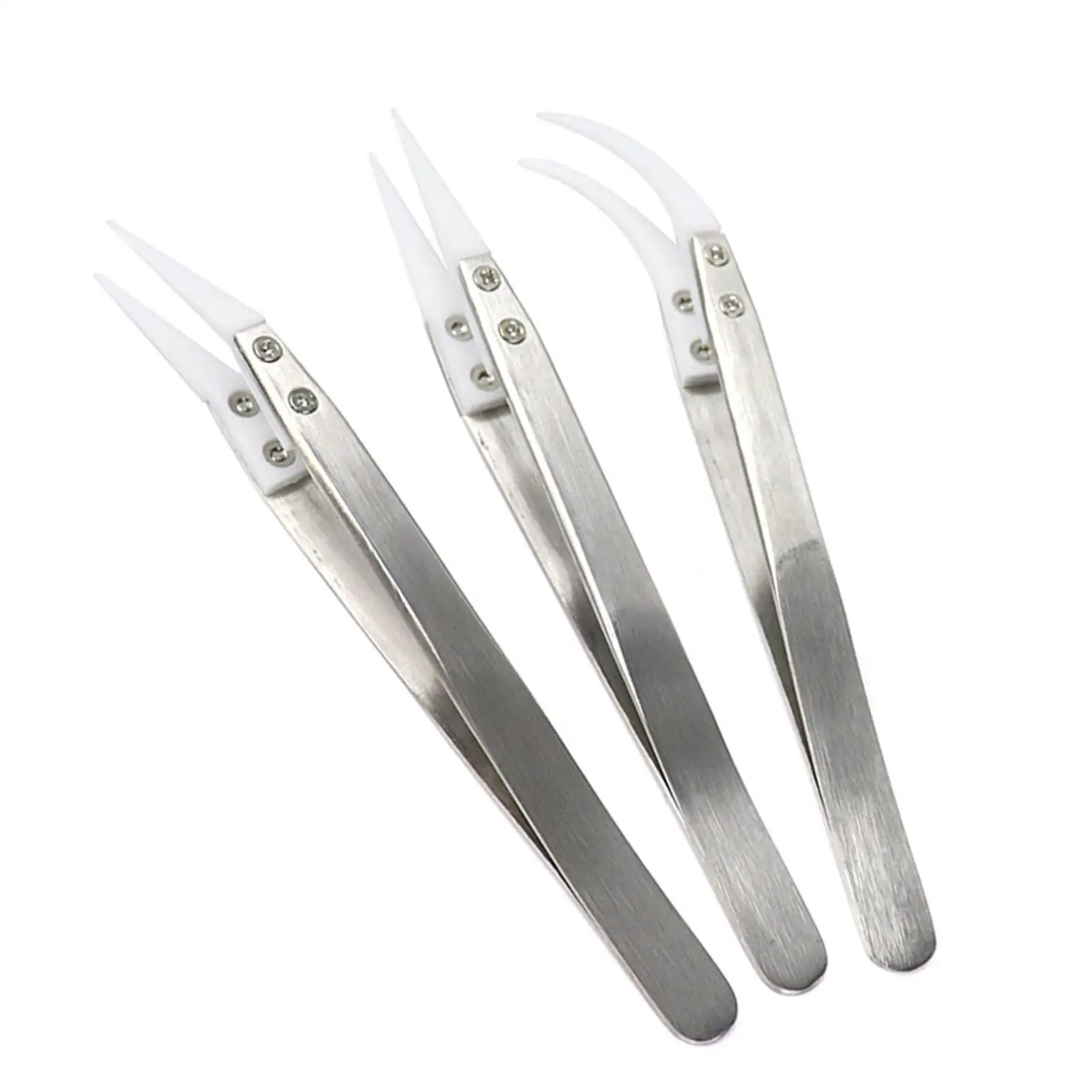Stainless Steel 4.92inch Pointed Small Bend Plier for Repair Tool Pinching