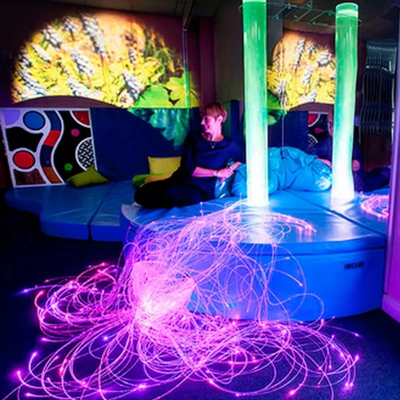Light kit for visual stimulation for people with autism and ADHD