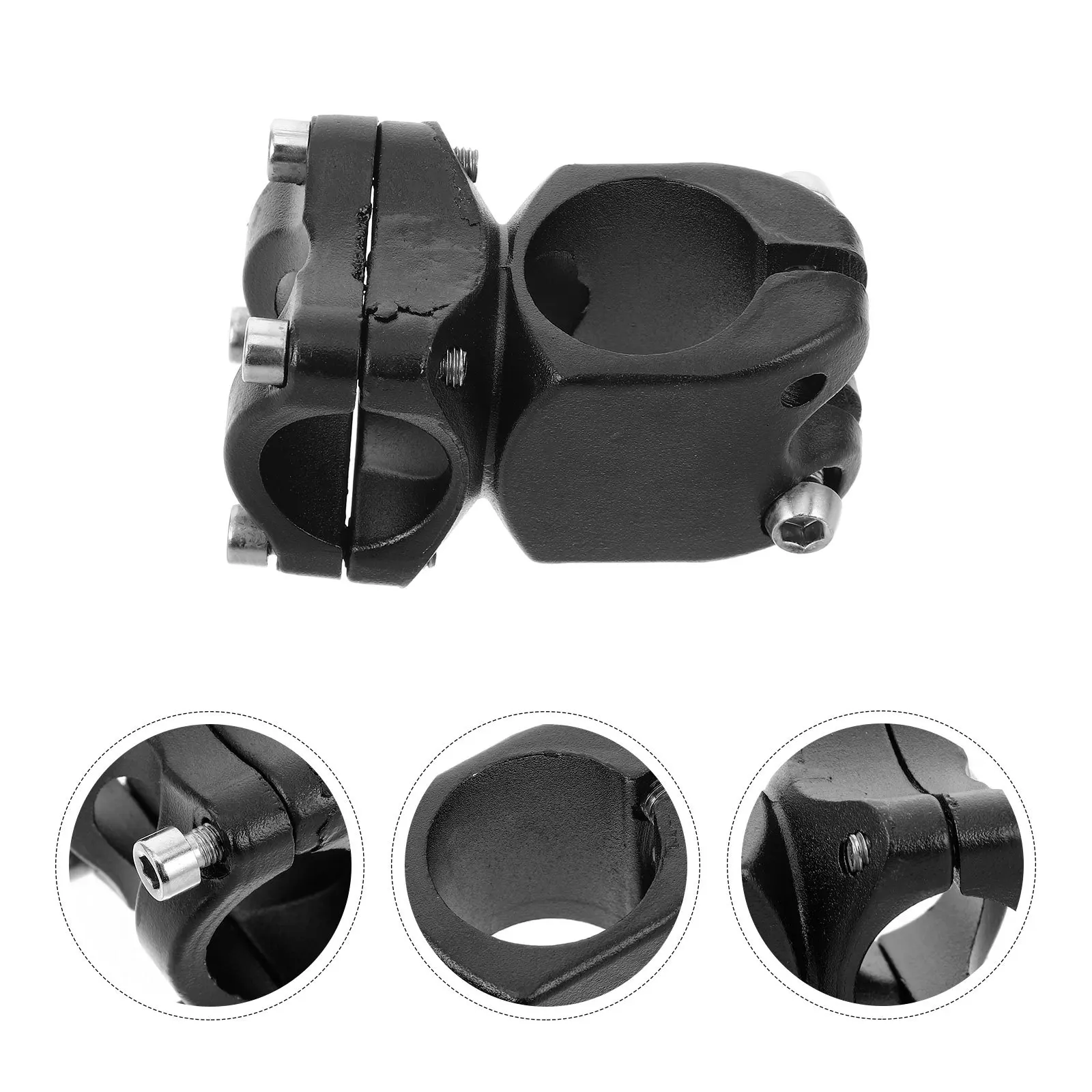 

Durable Aluminum Alloy Bike Stem Riser Lightweight Mountain Bike Handlebar Stem Front Fork Suspension Accessories