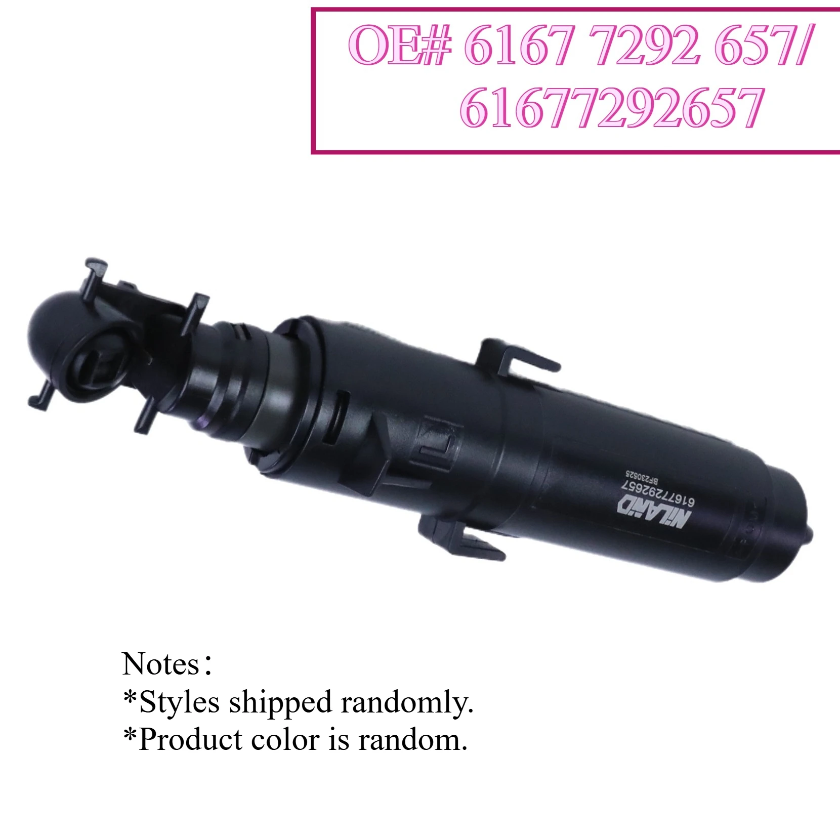 

Headlight Washer Nozzle for BMW X5 F15 F85, F16 F86 2013-2018 25d,25dX 28ix 30dX 35dX 35i 35iX 40dX 40eX 50ix M50dx, 61677292657