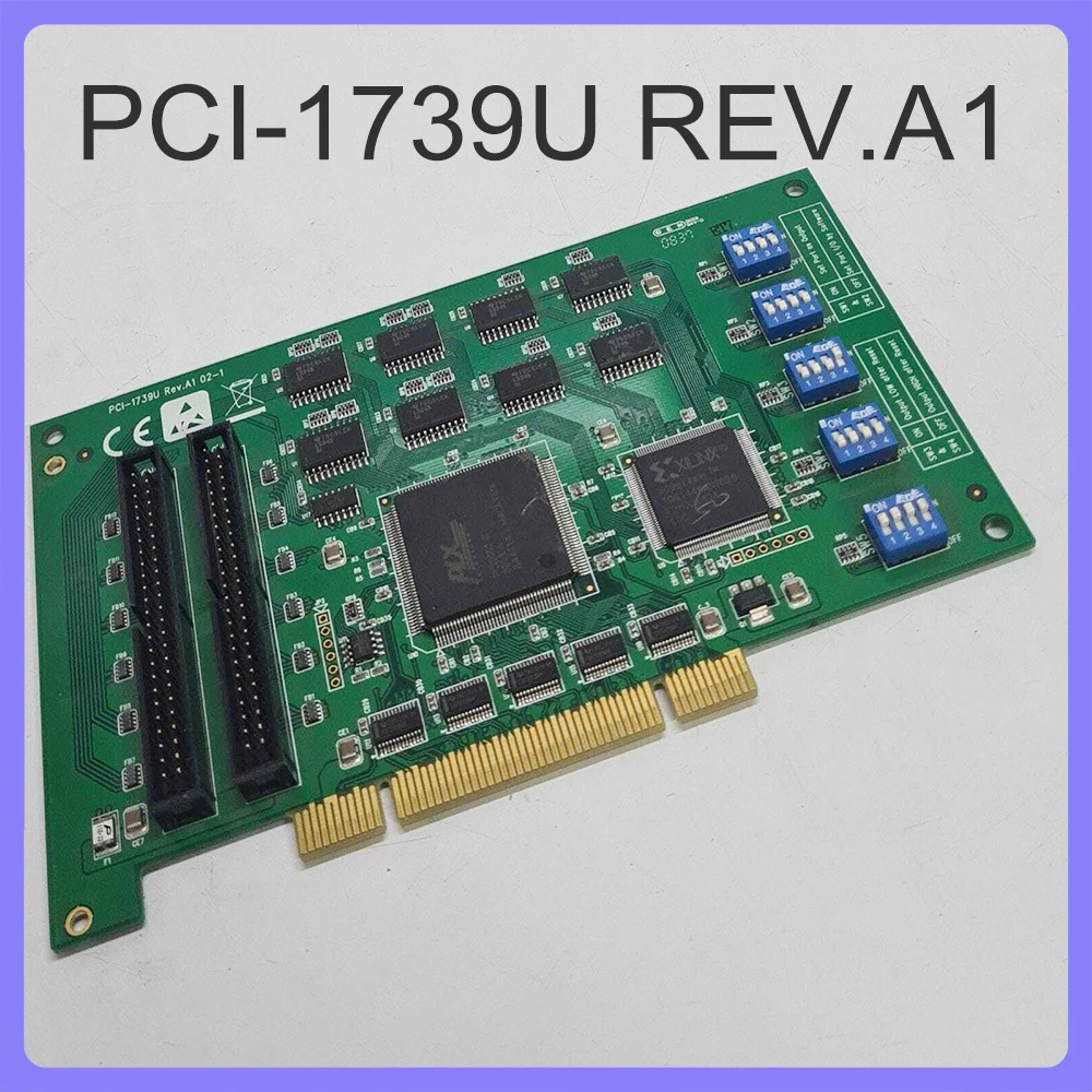 Isolation Relay 48-Channel TTL Digital Input/Output Card Data Capture Card For Advantech PCI-1739U REV.A1