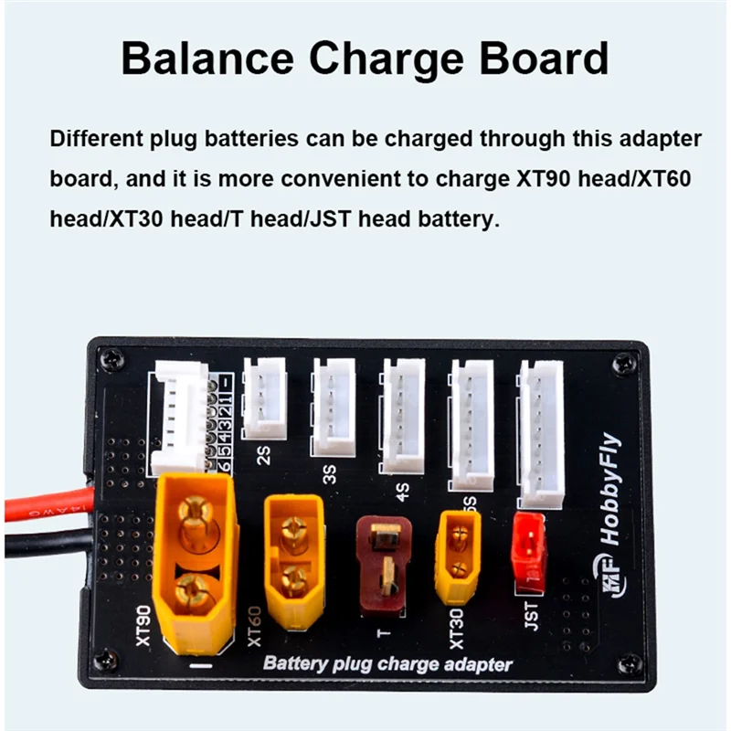SALE ON-XT30 XT60 XT90 JST T Connector Lipo Battery Charger Board 2-6S Parallel Balance Charging Board for B6 B6AC Lite