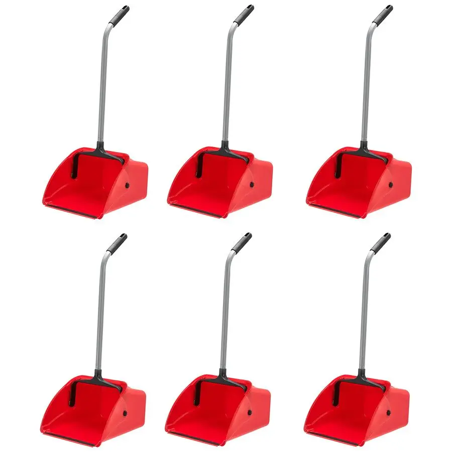 

Jumbo Lobby Dustpan 6Pack, Red