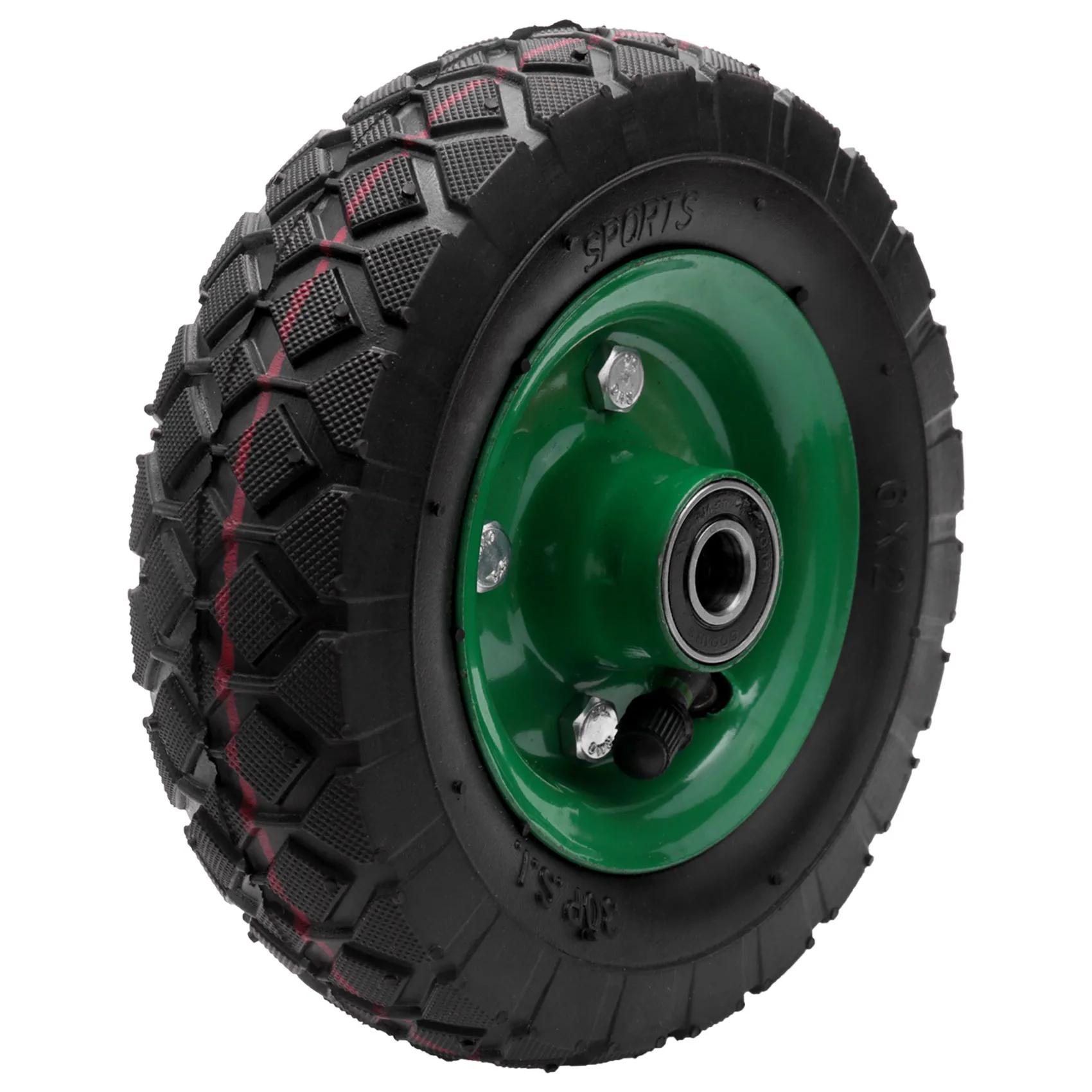 

Inflatable Tire Wear-Resistant 6In Wheel 150mm Tire Industrial Grade Cart Trolley Tyre Caster 250Kg 36Psi