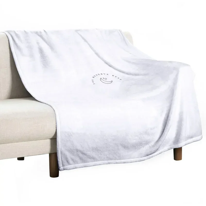 

Deserve rest Throw Blanket Designers Travel Moving Bed linens Blankets