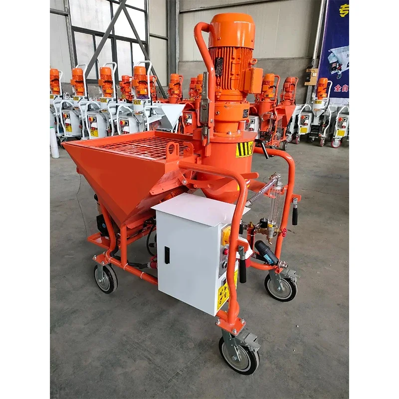 Most popular wall cement plastering machine  For Sale  fully automatic indoor plaster sprayer