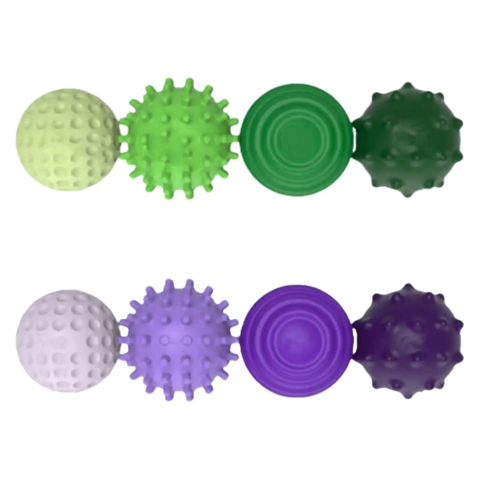 12x Sensory Toys Textured Multi Balls Set for Party Favors Children Birthday