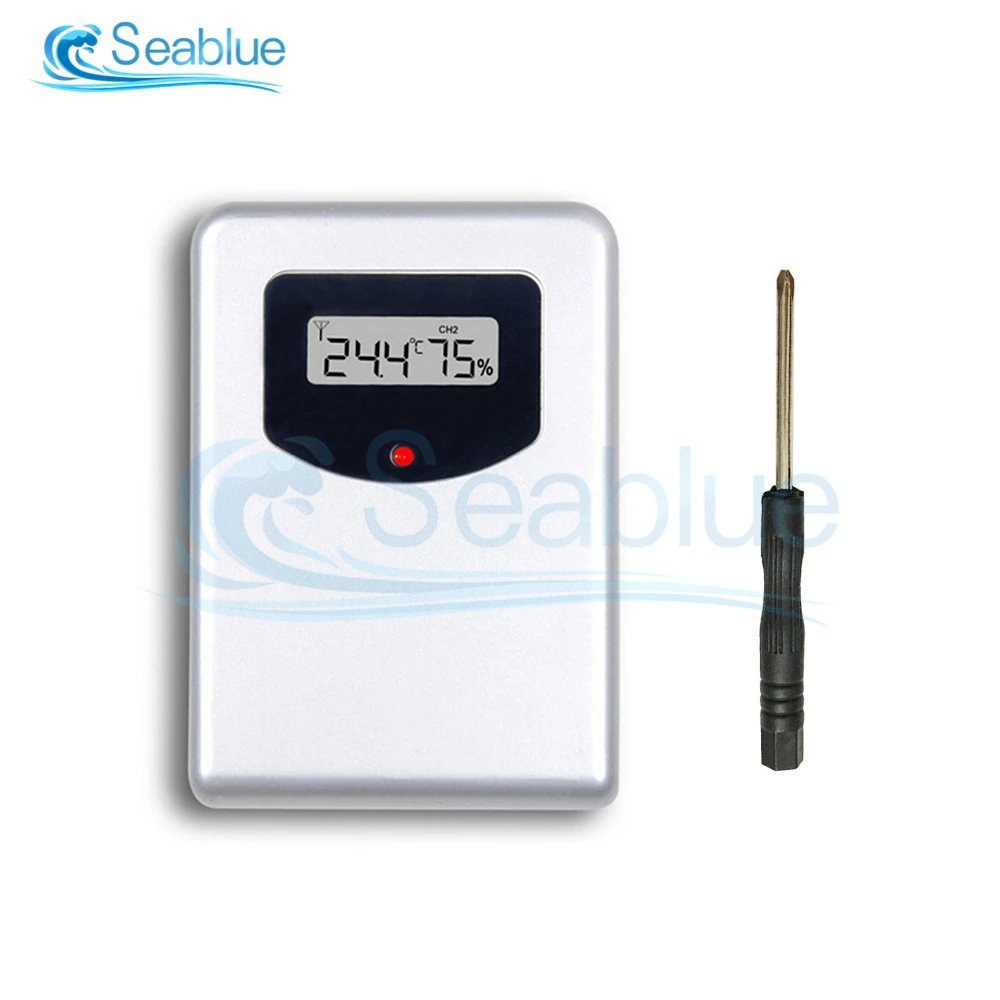 433MHz Wireless Weather Station with Forecast Temperature Digital Thermometer Hygrometer Humidity Sensor