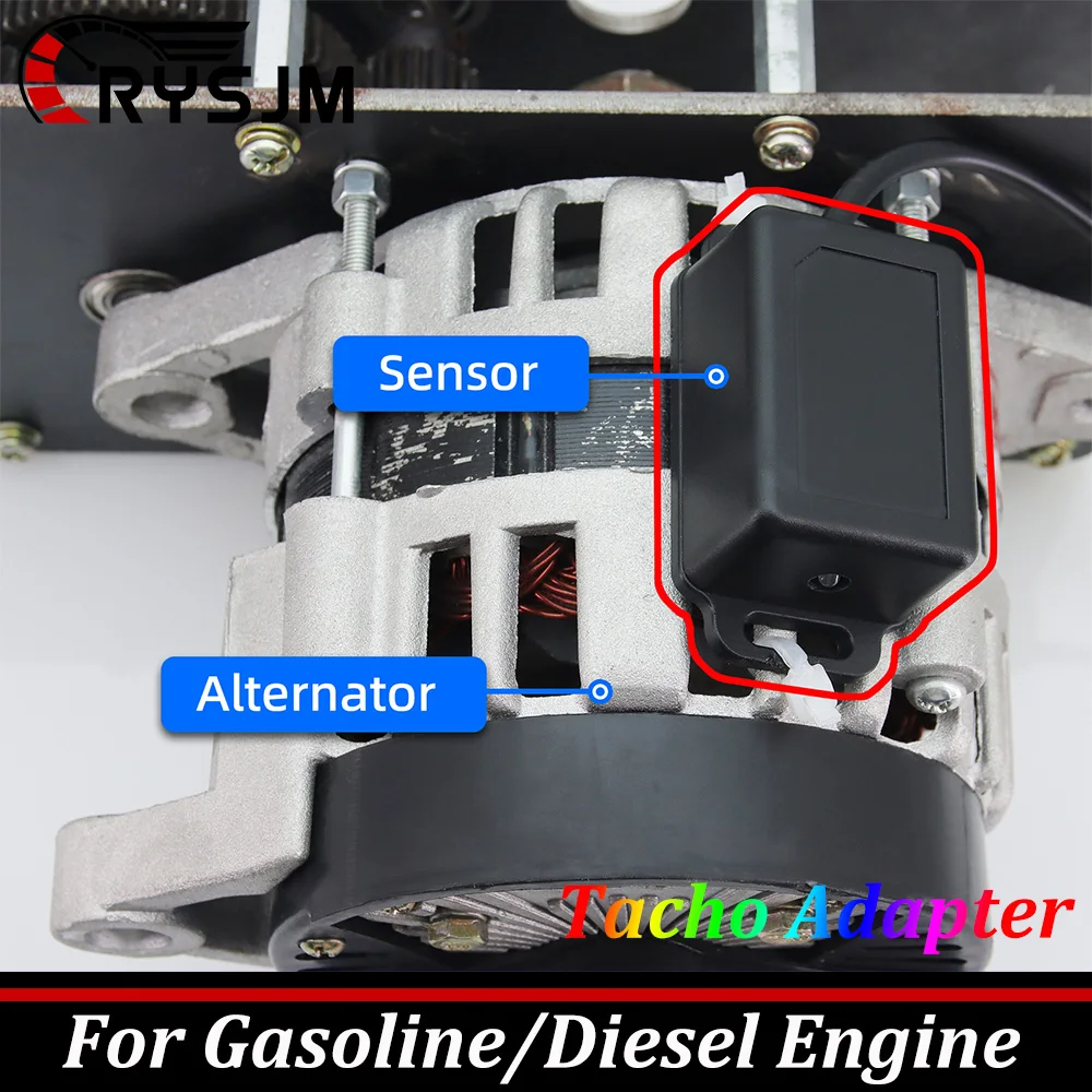 

Tach RPM Signal Adapter Tachometer Adapter For Car Boat Yacht Engine Diesel / Gasoline Engine Tacho Meter Sensor For Car Gauge