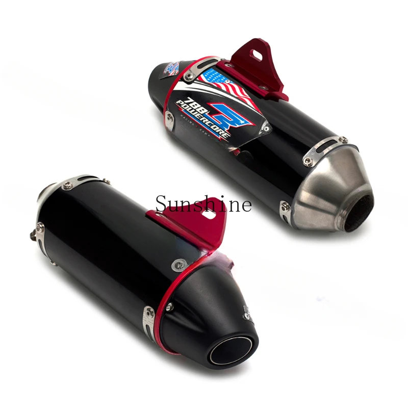 Suitable for CRF150 CRF230 CRF250 off-road motorcycle modified muffler exhaust pipe accessories