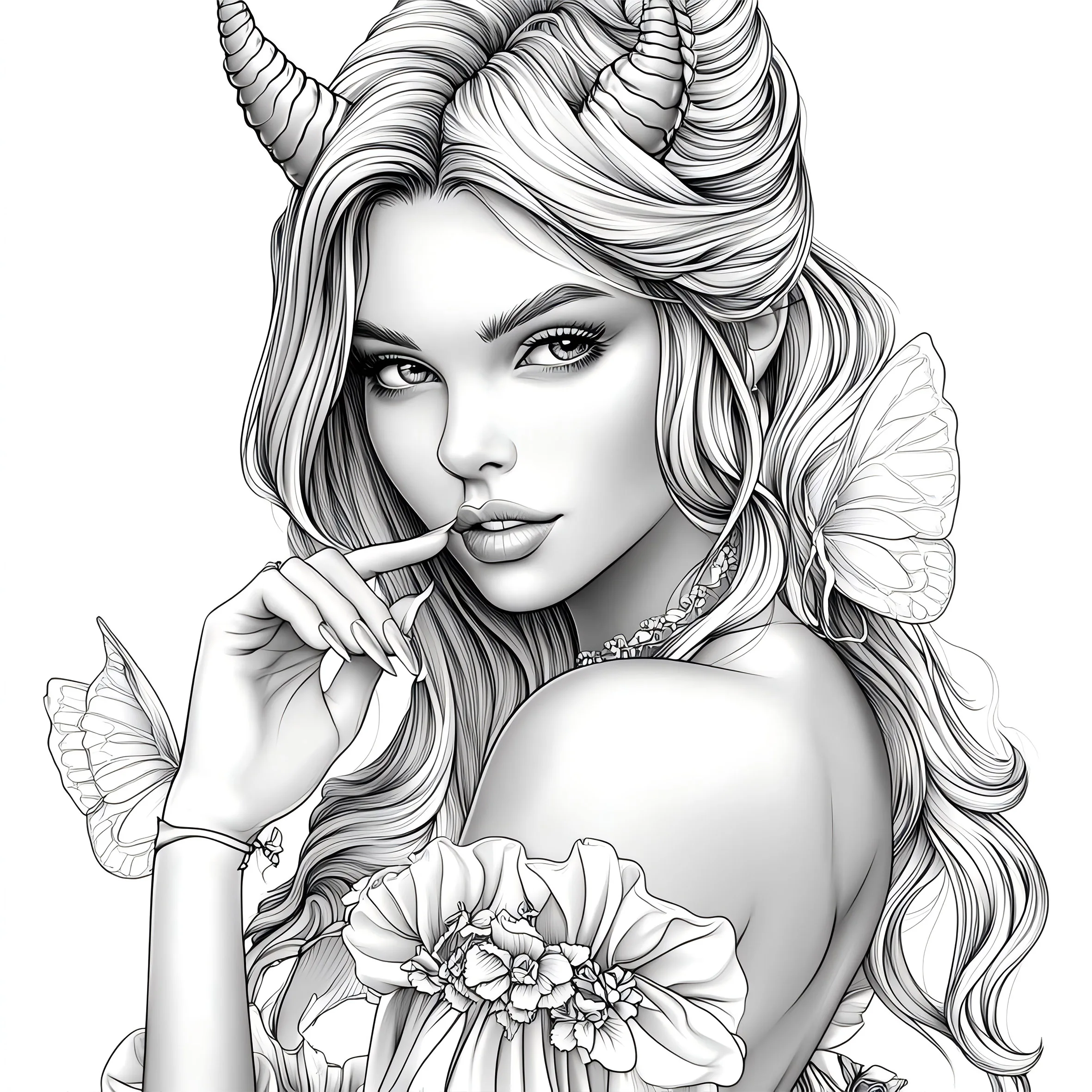 Evil witch Coloring Book For Adults And Teens Halloween Theme 20pages Graffiti Painting Drawing can relax and relieve stress