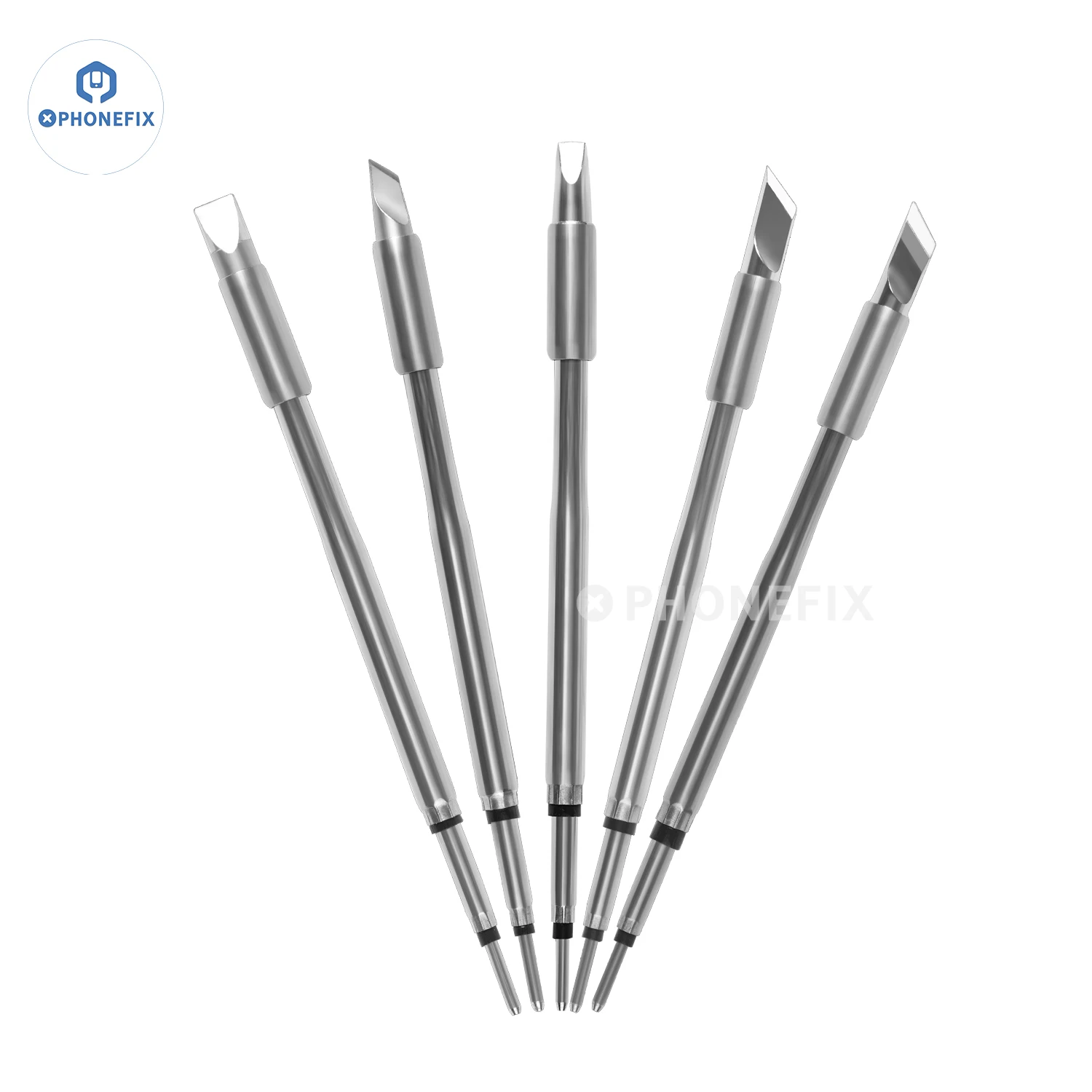 Phonefix C245 C470 Multi Type Solder Iron Tips for JBC i2C Aixun Aifen Soldering Station T245 T470 Welding Handle Welding Tips