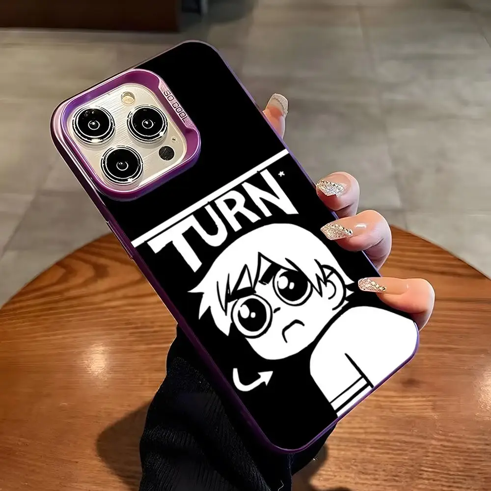 Scott Pilgrim Vs The World Phone Case For For IPhone 16 Pro Max 15 Pro 14 Plus 12 13 X XS Max XR 11 Pro Colorful Silver Cover