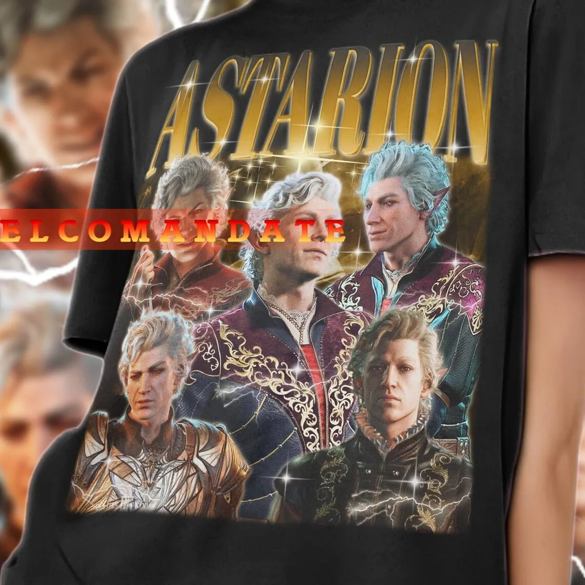 ASTARION Vintage Shirt Astarion Homage Tshirt Astarion Fan Tees Astarion Retro 90s Sweater Astarion Merch Gift