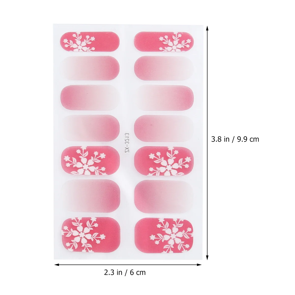 3Pcs 네일 스티커 풀 커버 가짜 손톱 모듬 색상 DIY 네일 아트 휴일 파티 안전한 재료 가짜 손톱