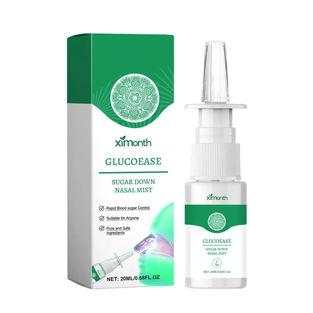 Espray Nasal para aliviar la Diabetes hipoglicémica, espray Oral para el cuidado, reparación, limpieza Nasal, S6L7, 20ml