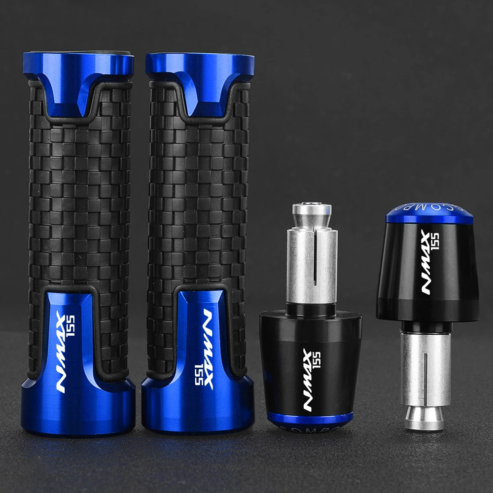 

N-MAX155 Motorcycle Scooter Accessories Handlebar Hand Grips Handle Bar Ends Caps Plug For YAMAHA NMAX155 NMAX N MAX N-MAX 155