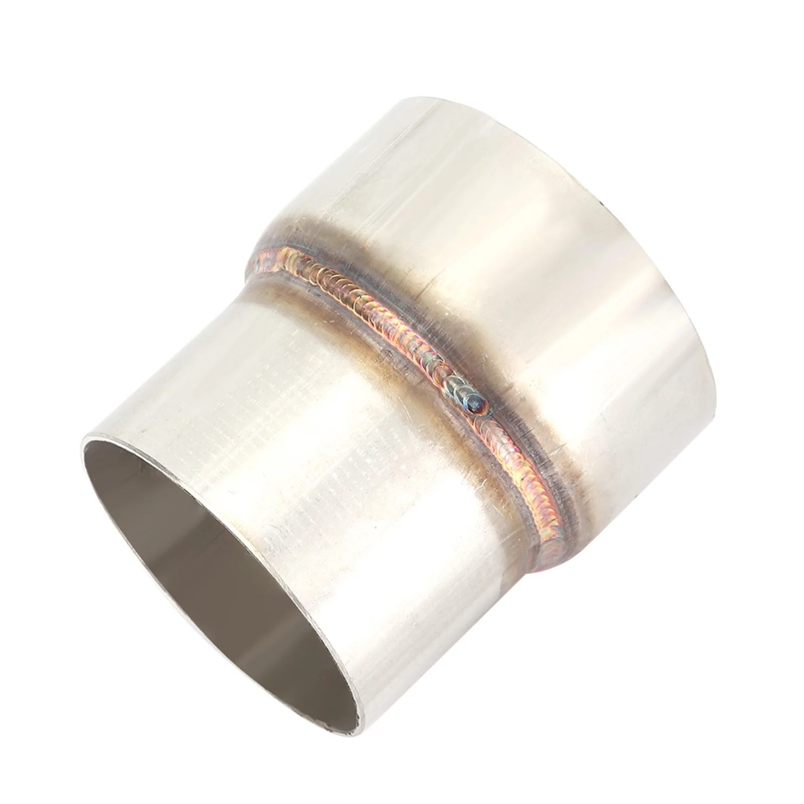 Stainless Steel Piping Exhaust Reducer Adapter Connector 3in to 3.5in Fits for Mazda