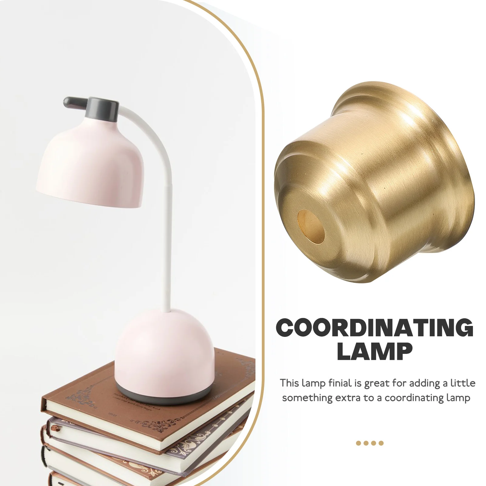 النحاس مصباح نهائي جولة قوي E27 قاعدة الجدول الطابق عاكس الضوء أجزاء الزخرفية E27 قواعد مصباح جدار السقف ضوء الكؤوس