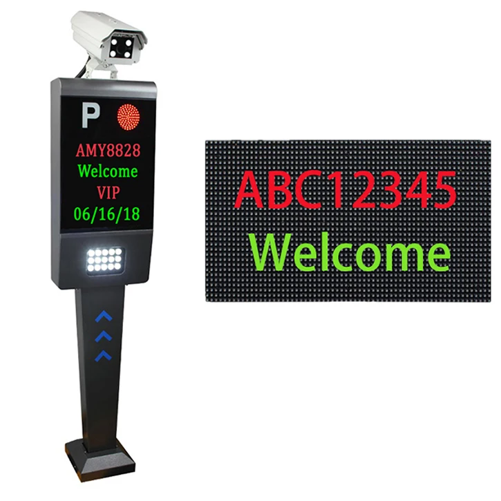 Smart Parking System With Automatic License Plate Recognition Barrier Gate