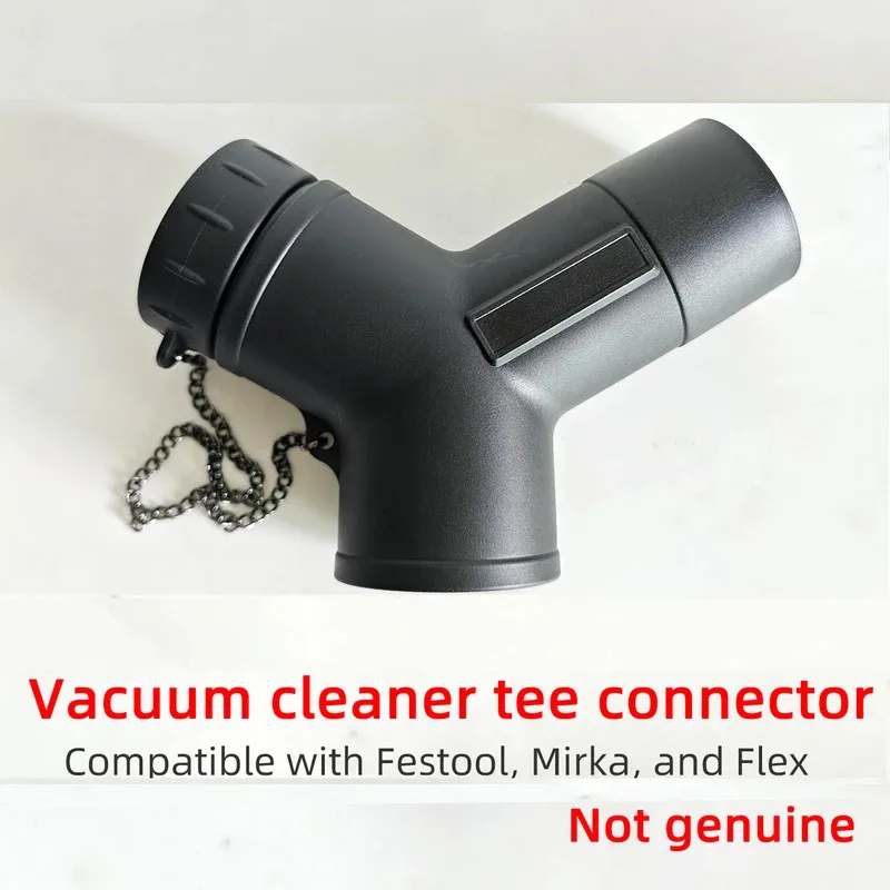 Suitable for FESTOOL MIRKA vacuum cleaner pipe fittings Three way interface plastic material vacuum hose connector