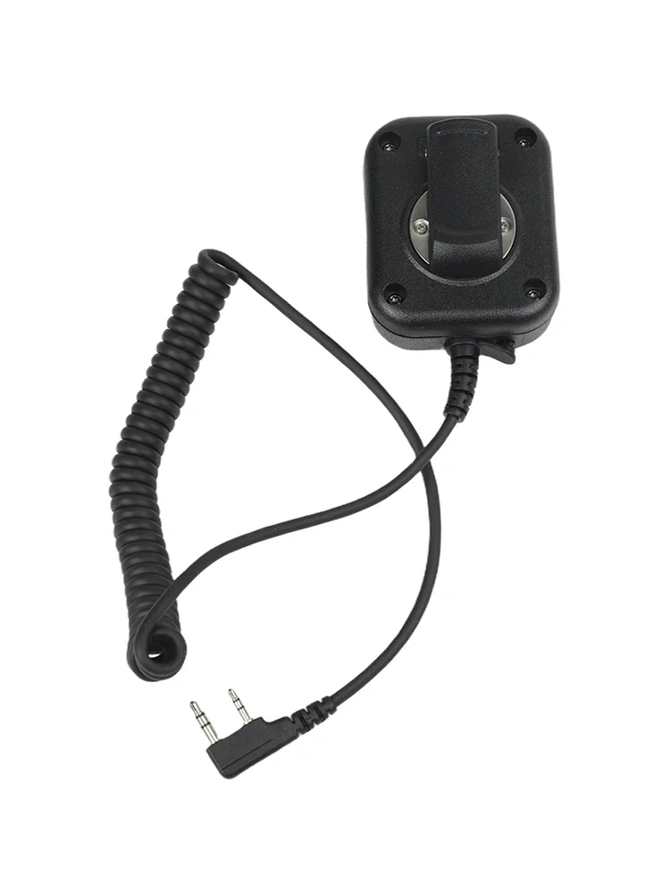 Baofengs AR-152 Tactical Remote Speaker Mic K Plugss 2 Pin Volume Adjustable For AR-152 UV-25 PRO Walkies Talkie Two Way
