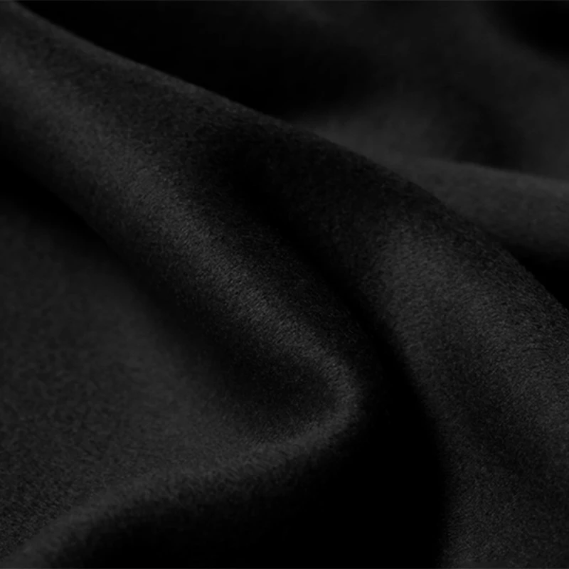 100% Double-sided  Cashmere Fabric Brand Fashion Design Autumn Winter Coat Texture Soft Cloth by the Meter for Sewing Diy Materi