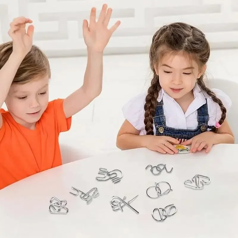 Kit Calendário do Advento for Kids, Metal Puzzle Toy, Calendário Contagem Regressiva, 24 Dias, Presente de Natal, Adolescentes, 2023