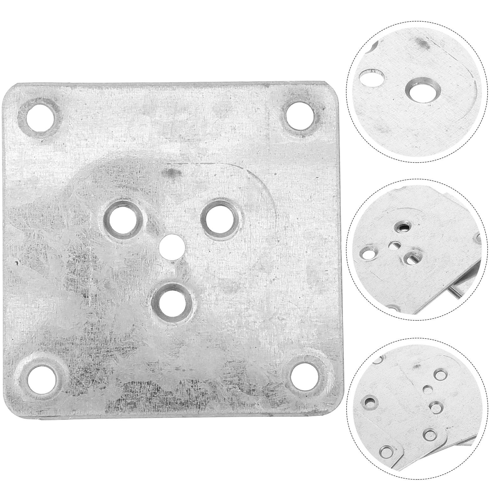 5 Pcs Furniture Connecting Piece Attachment Plates for Couch Leg Mounting Seat Table Legs Chair