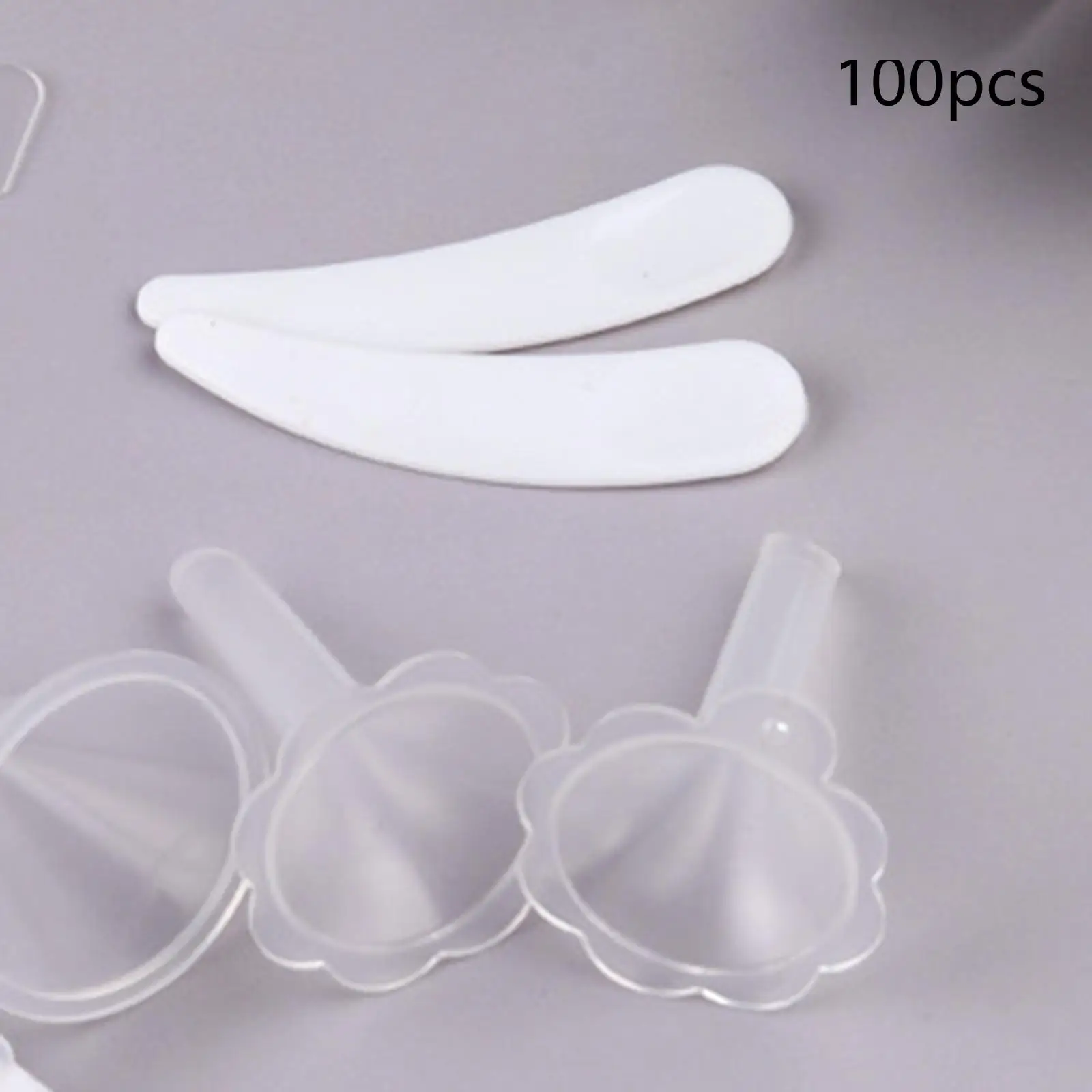 100x DIY Accessories Disposable Cosmetic Mask for Beauty Mixing