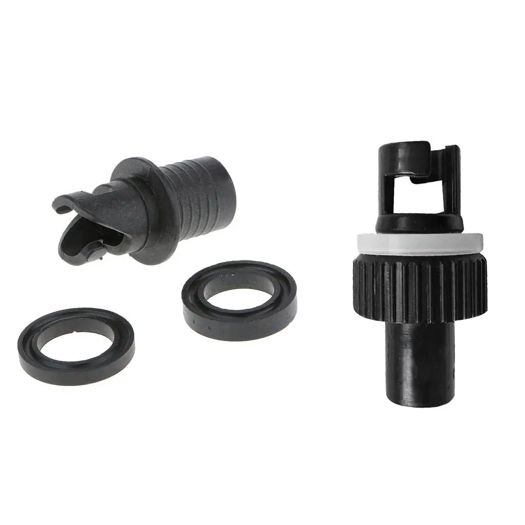 Kayaking Valve Adapter Plastic Air Pump Fitting Inflatable Boat Parts for Drift Boats Rafts