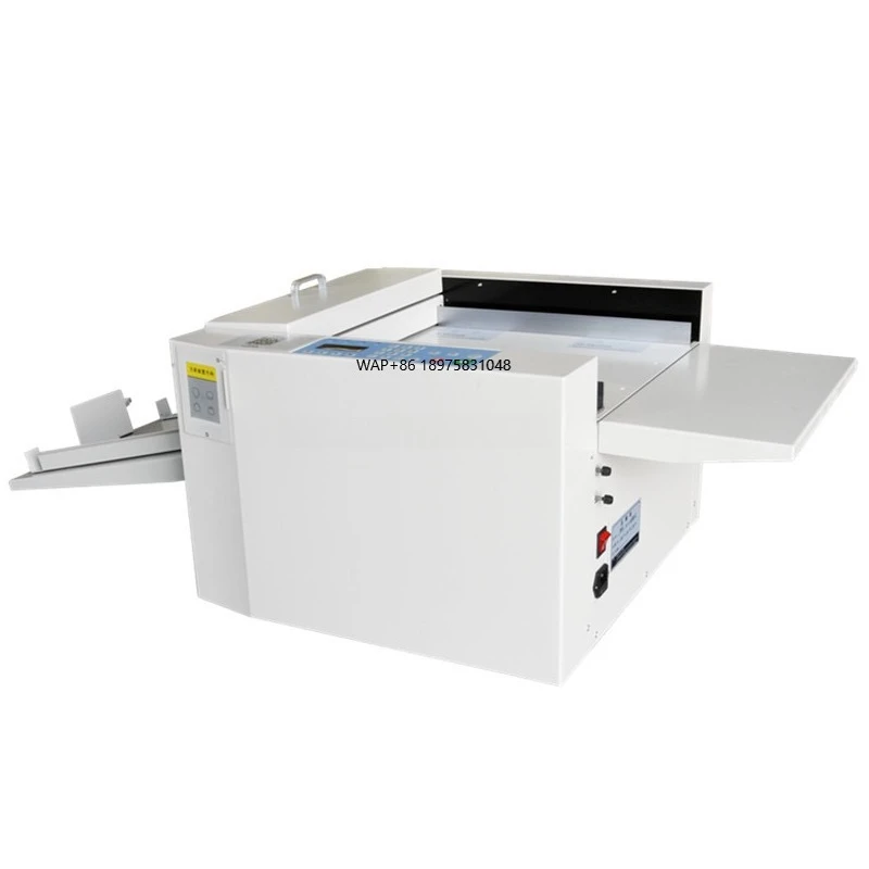 Digital Full-Automatic A3 Cover Electric Post-Press Equipment Automatic Paper Creasing Machine for Elevated Brand Impressions