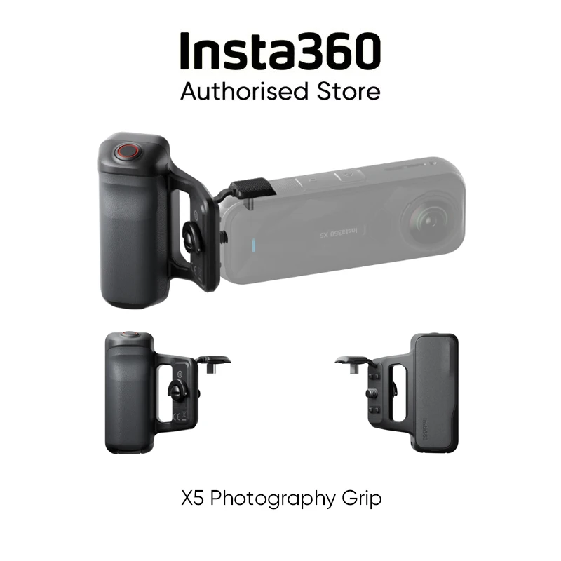 Poignée de photographie Insta360 X5 : transformez votre caméra X5 en un appareil de street-photograp