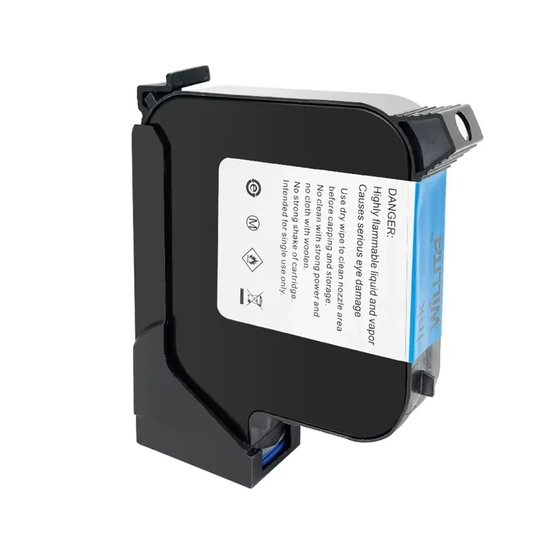 Willita 12.7mm Color Ink Cartridges for Expiry Batch Date Handheld Inkjet Printers 25.4mm Ink Jet Cartridge view 5