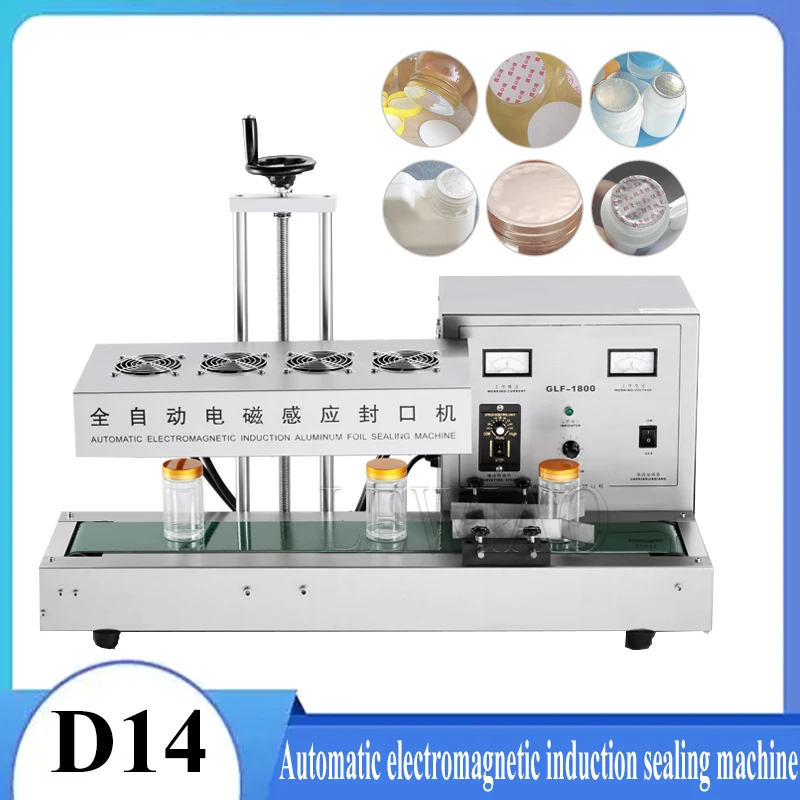 Bottle Sealing Machine Aluminum Foil Sealer Automatic Continuous Electromagnetic Induction Sealing Machine