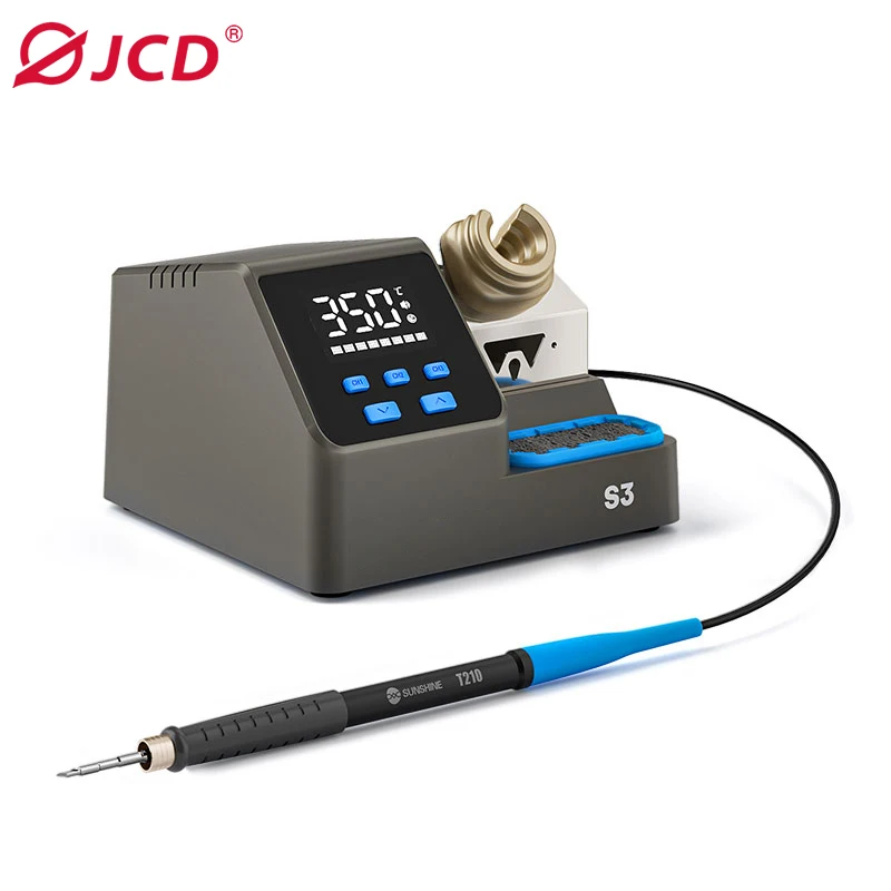 

S3-210 Smart Digital Soldering Station Fast 2s Heating 3Custom Channels Temperature Calibration Precision Welding Repair Station