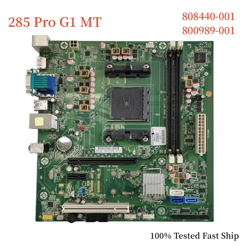 

808440-001 For HP 285 Pro G1 MT Motherboard 800989-001 808440-501 808440-601 A75 DDR3 Mainboard 100% Tested Fast Ship