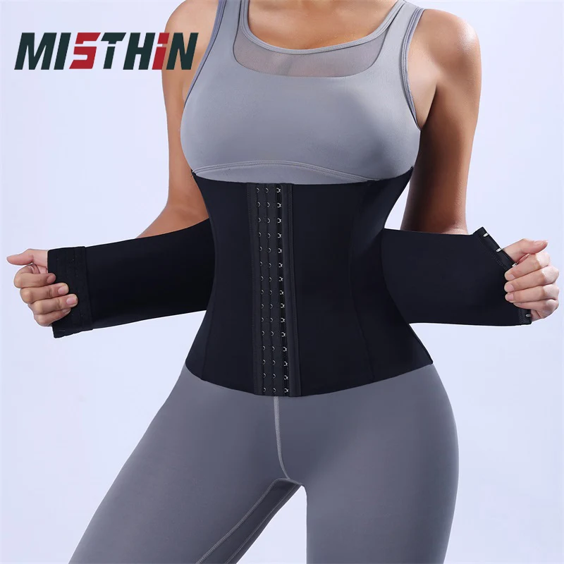 

Корсет для тренировки талии MISTHIN, женские корсеты, формирователь живота, корректирующее белье, дышащий пояс для похудения, пояс для тренировки плоского живота