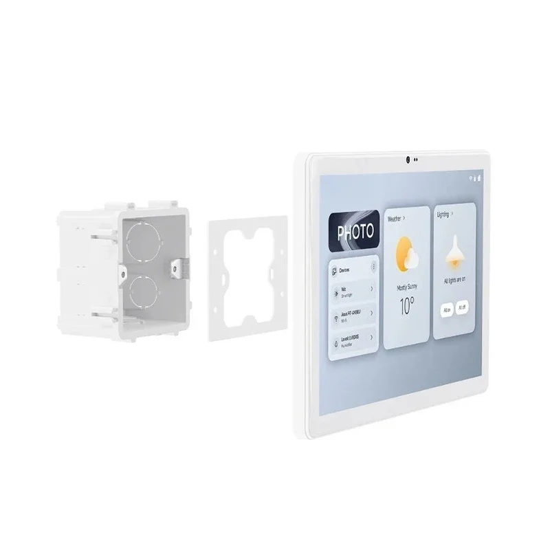 Home Automation Tablet Android 10-inch Wall Panel Touch Screen Tablet Smart Home Thread Close to Humidity