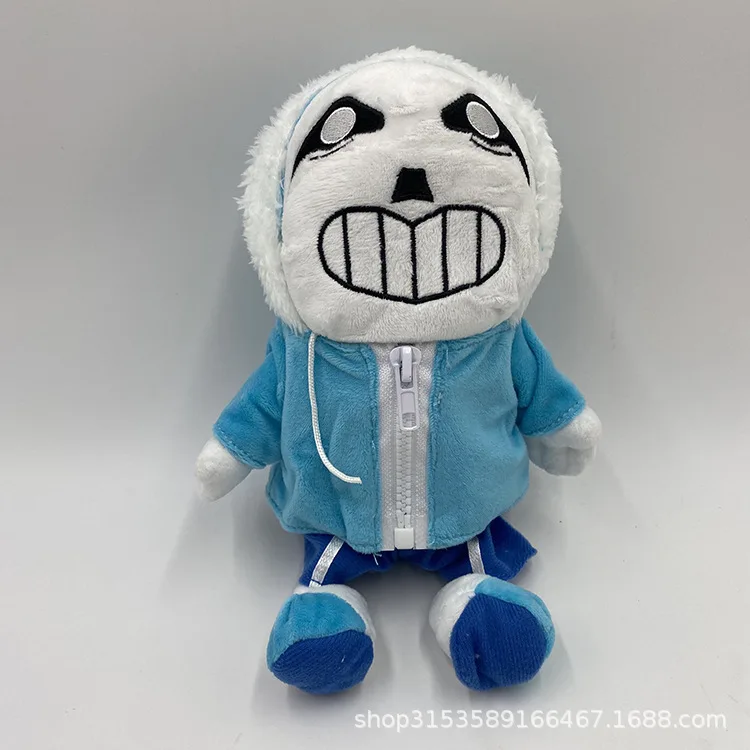 Undertale Sans Costume Halloween Cosplay Funny Interesting Children Kids Underground Friends Gift Stuffed Cute Plushie Figure