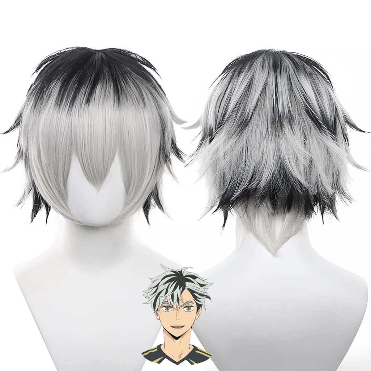 ปาร์ตี้อุปกรณ์เสริมคอสเพลย์ผู้ชาย Kotaro Kouto วิกผมทนความร้อน