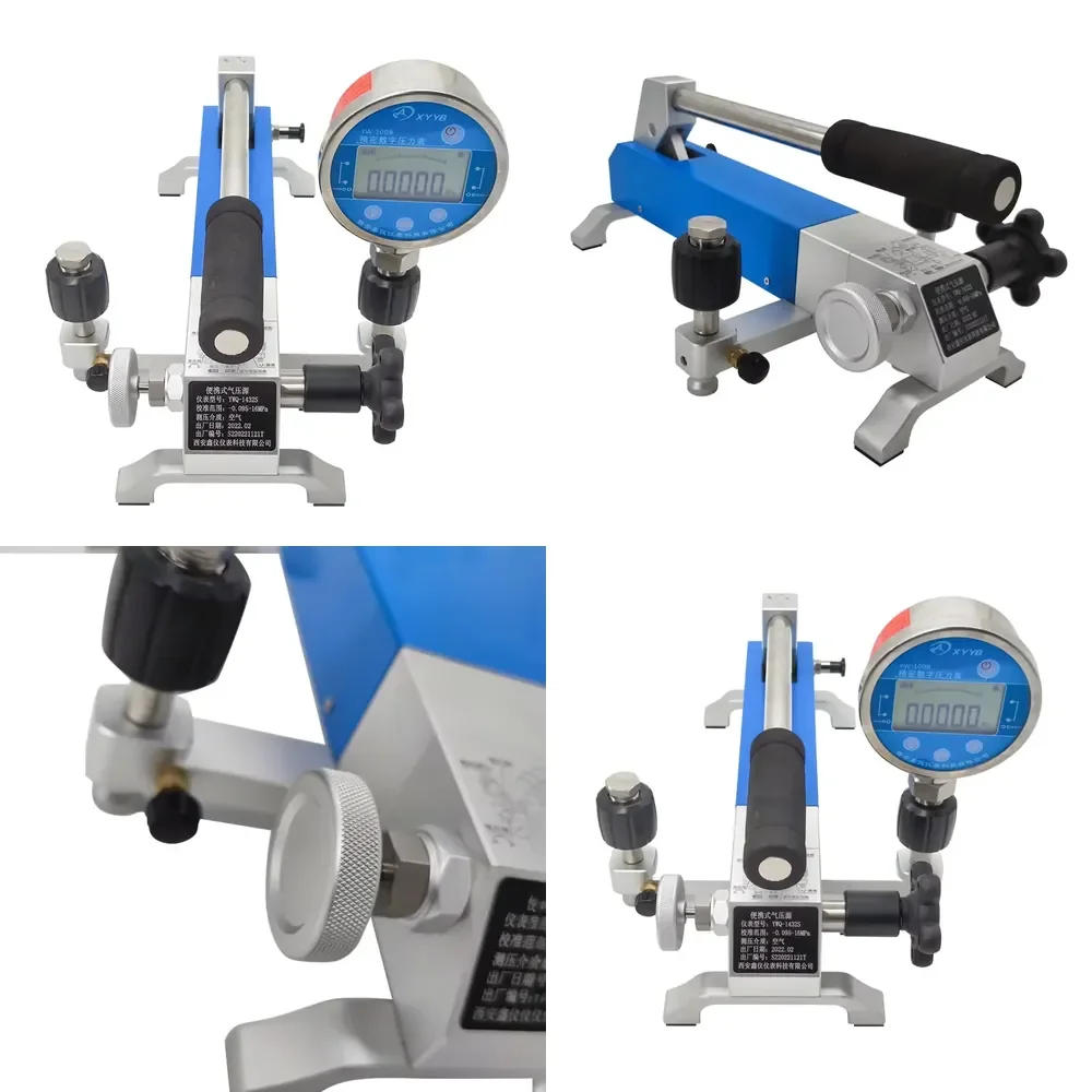 

Portable Pressure Pump - 0.095~ 16MPa | Handheld Air Pressure Source | Calibration Tools Digital Air Pressure Pump